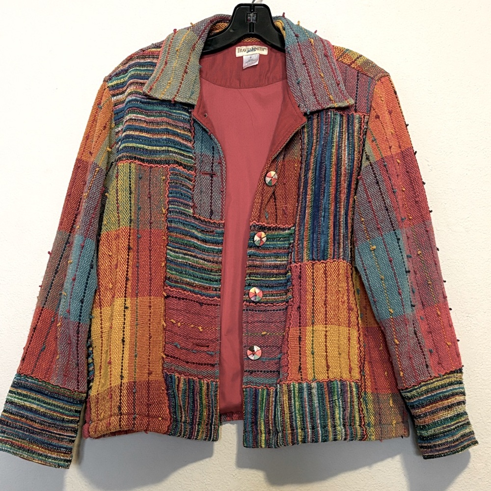 TravelSmith Unique Colorful Jacket Small